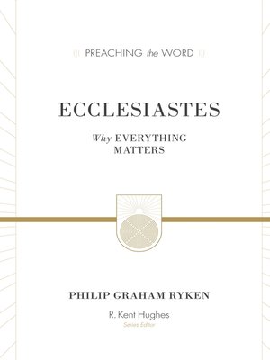 cover image of Ecclesiastes